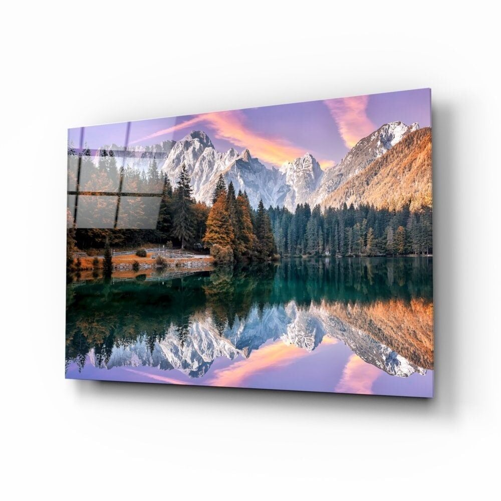 Harika Göl Cam Tablo