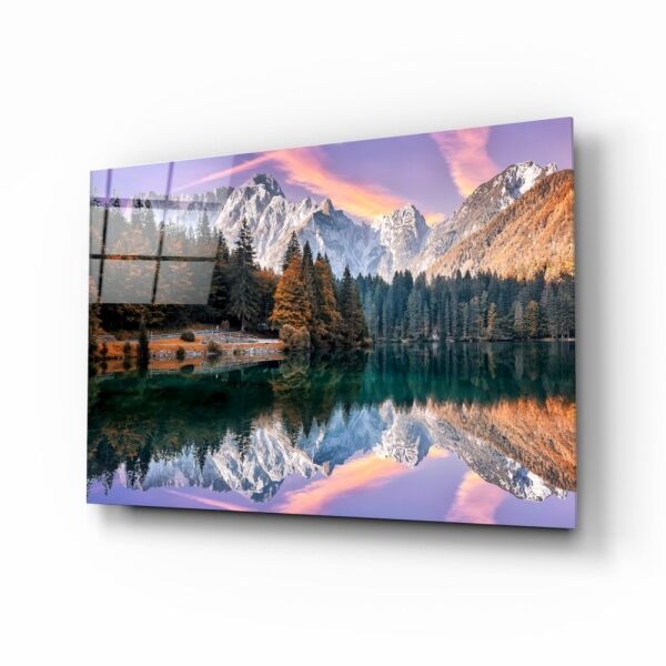 Harika Göl Cam Tablo