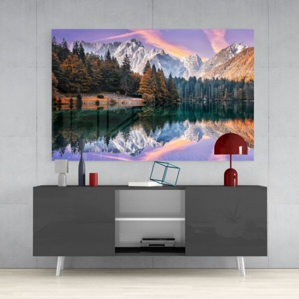 Harika Göl Cam Tablo