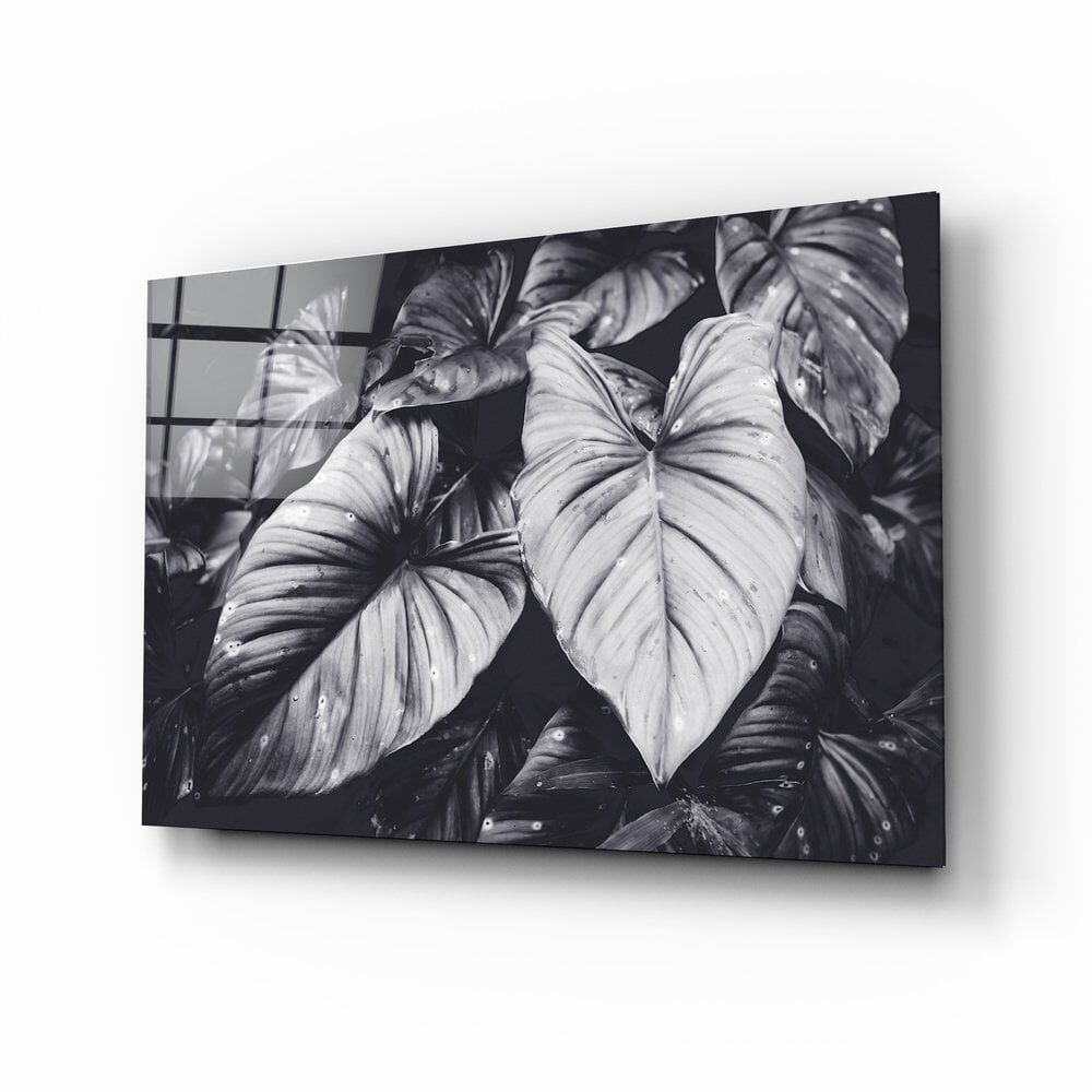 Yapraklar Cam Tablo No:3075