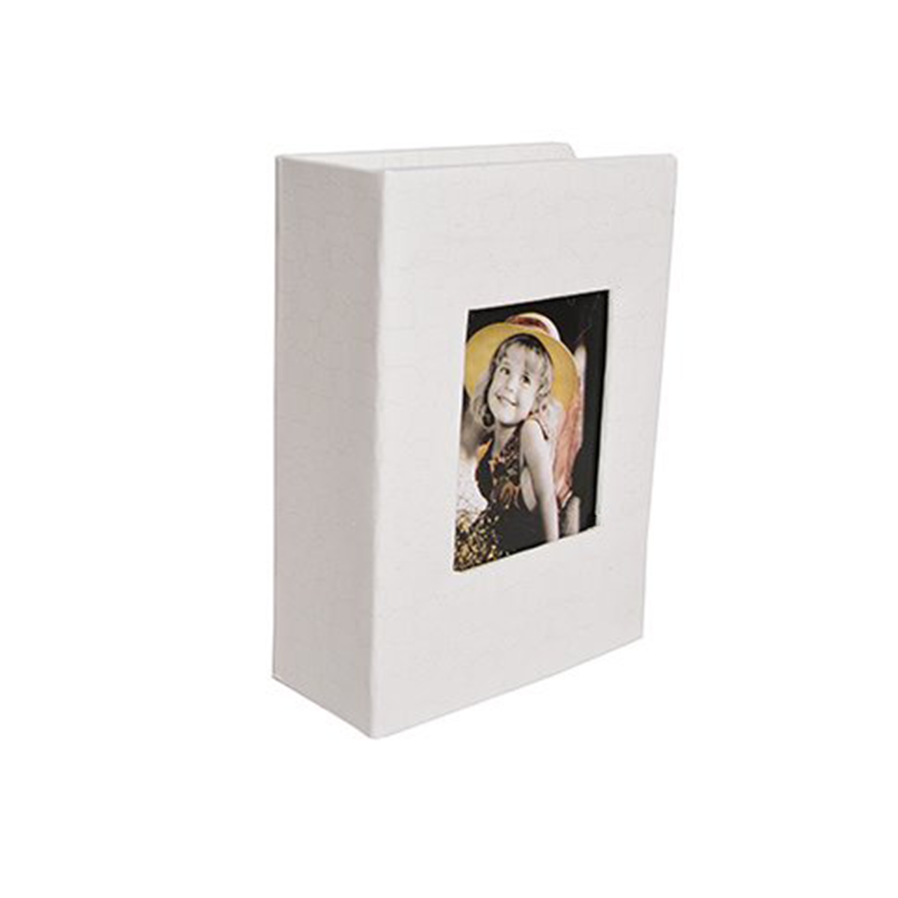 Deri Fotoğraf Albümü Beyaz 100'lük 10x15