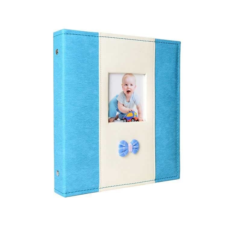 Deri Memory Fotoğraf Albümü Mavi 200'lük 10x15