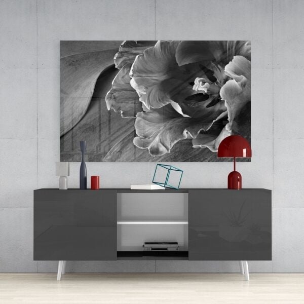 Çiçek Cam Tablo No:3065