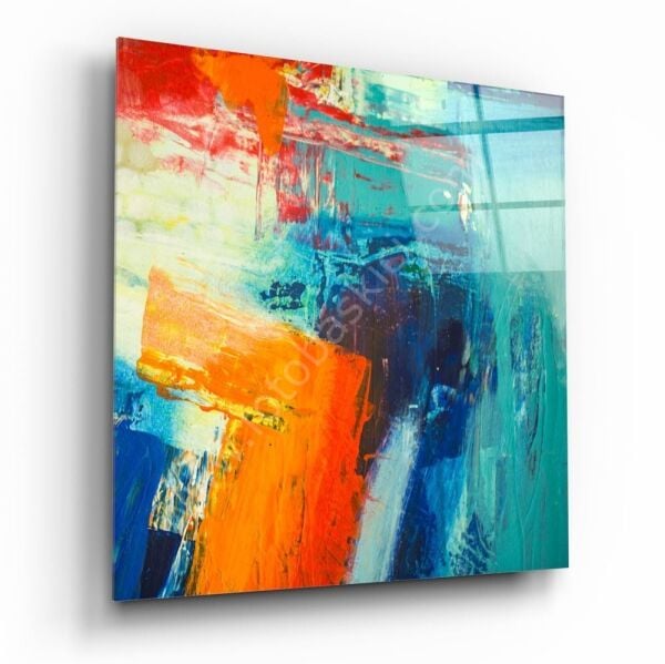 Soyut Cam Tablo No:1025