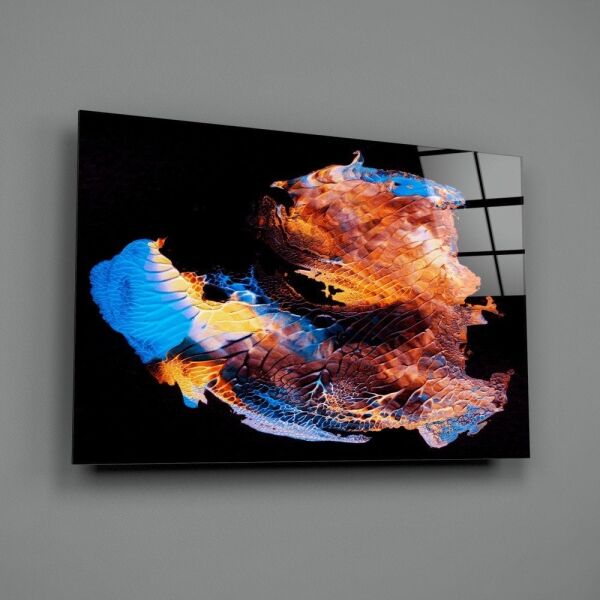 Soyut Pullar Cam Tablo