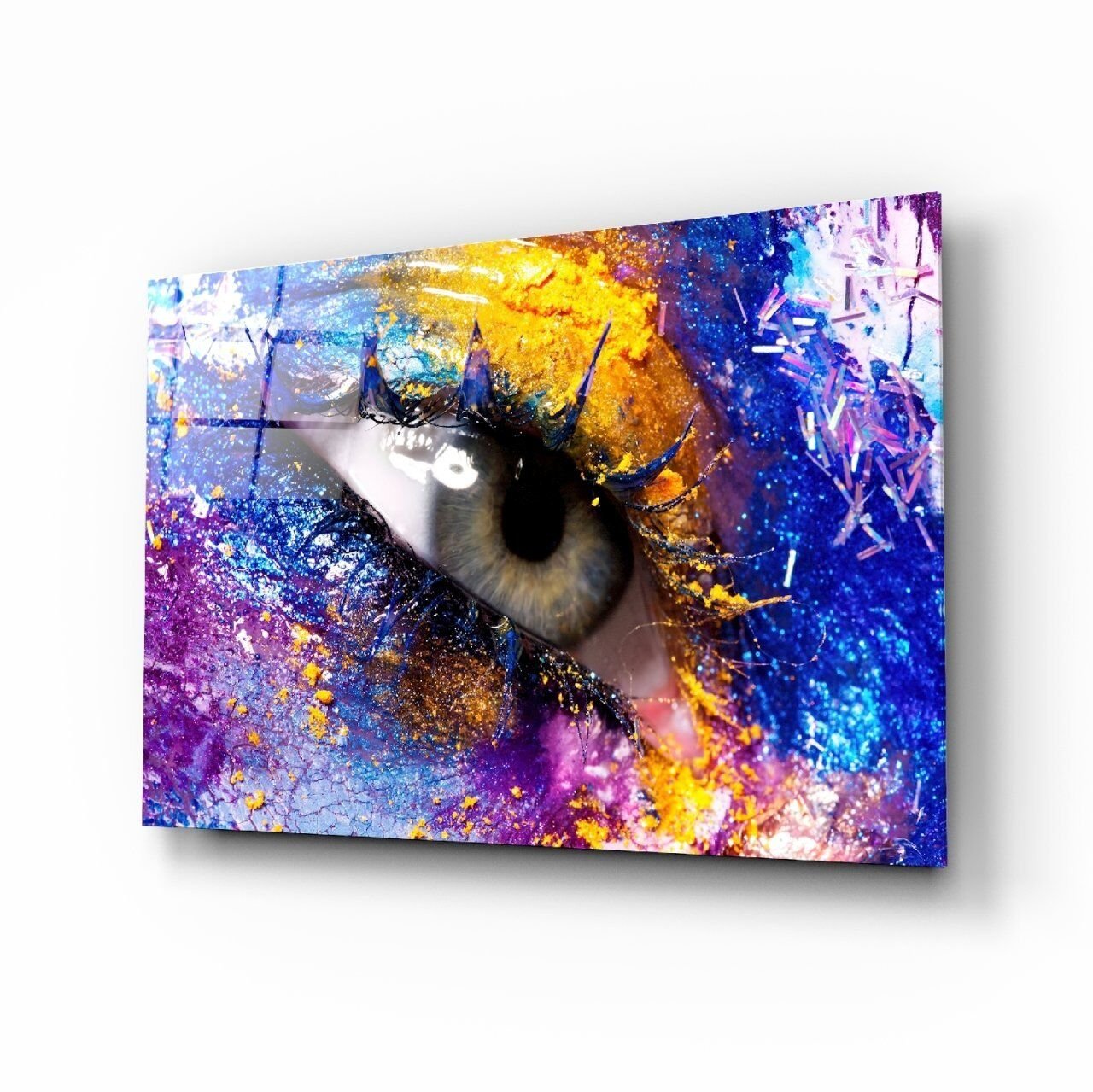 Göz Bebeği Cam Tablo