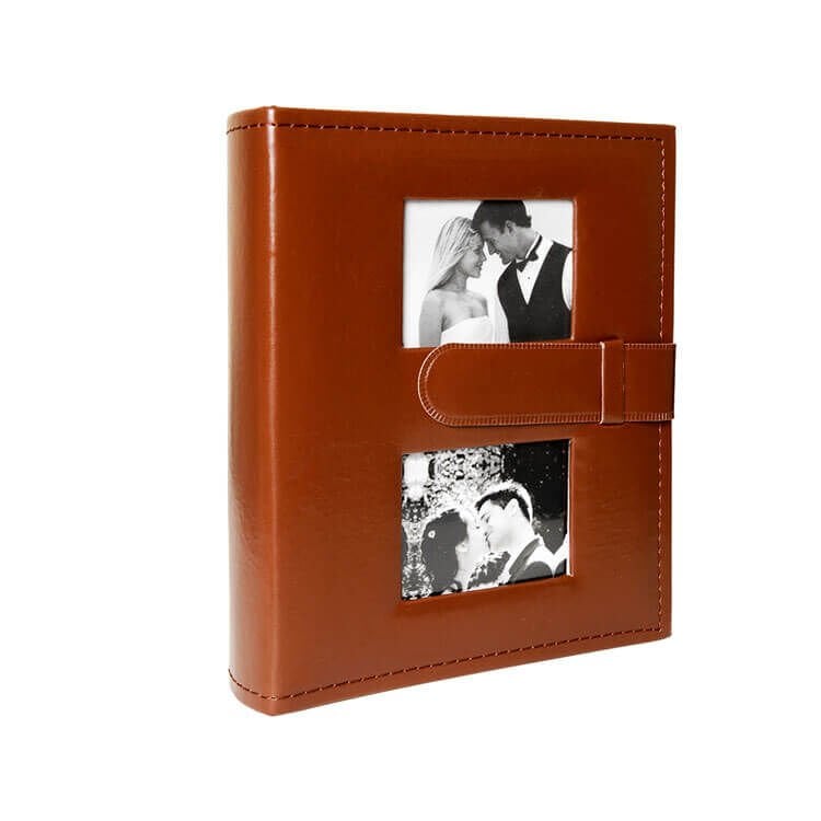 Deri Fotoğraf Albümü Kahve 200’lük 10x15