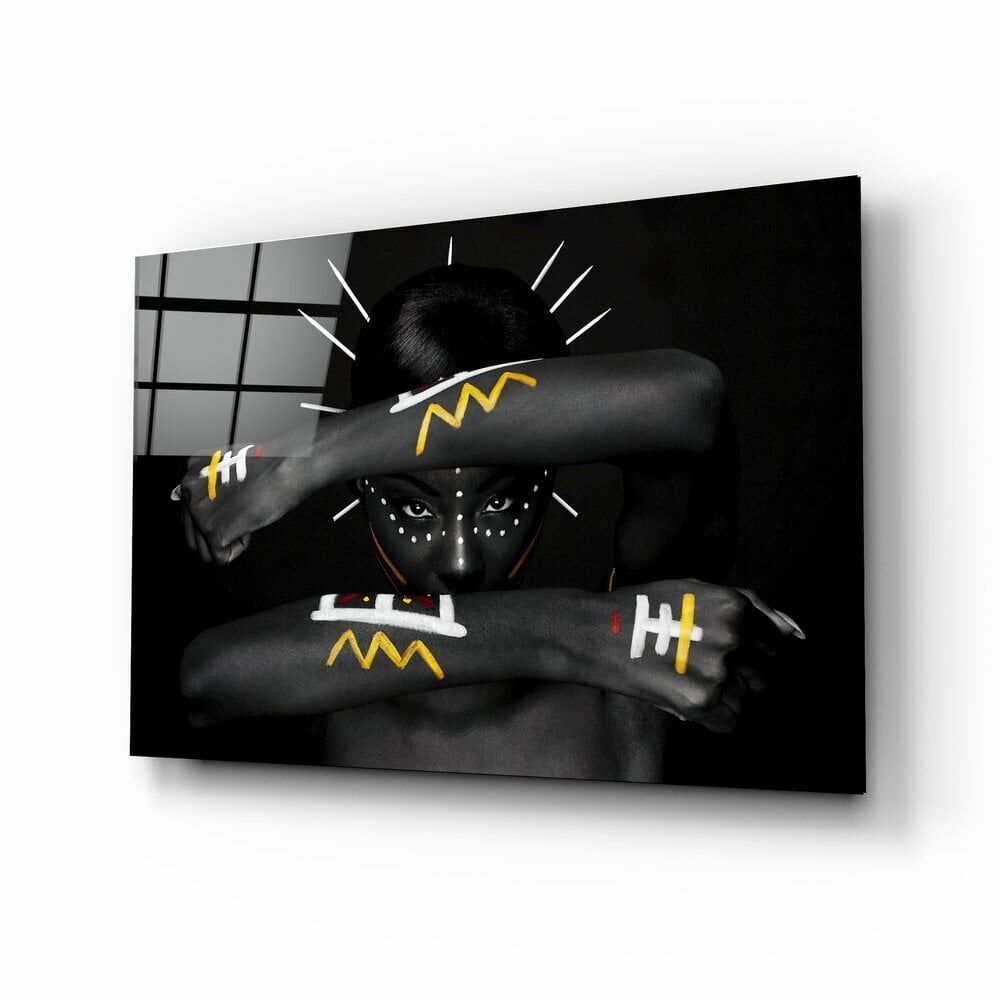 Kızılderili Cam Tablo