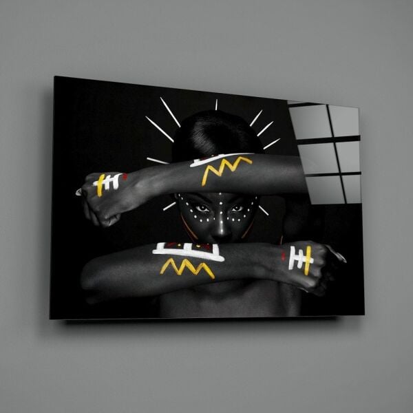 Kızılderili Cam Tablo