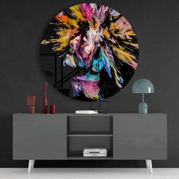 Ruhun Dansı Cam Tablo