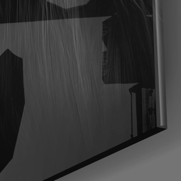 Kelebek Gözler Cam Tablo