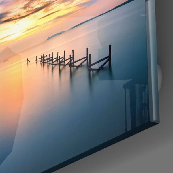 Gün Batımı Cam Tablo No:1110