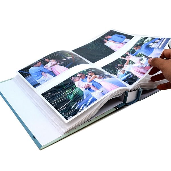 Ayıcık Figürlü Fotoğraf Albümü Mavi 200'lük 10x15