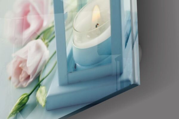 Turkuaz Fener Cam Tablo