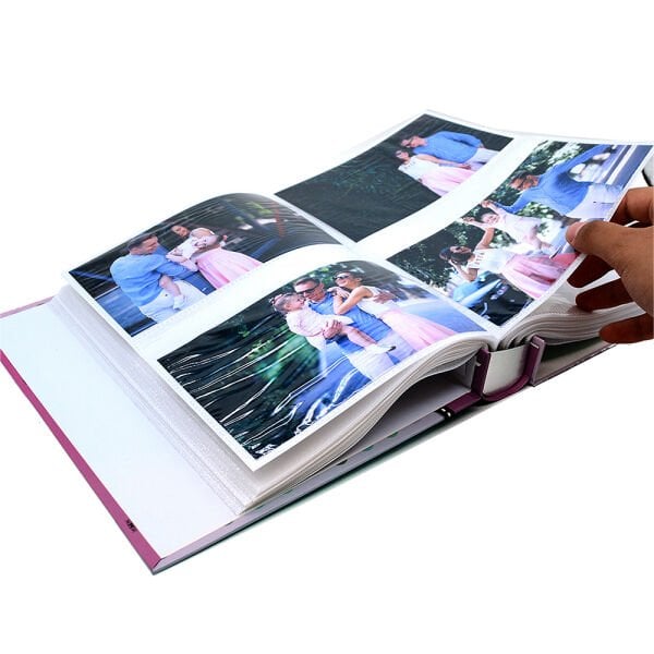 Ayıcık Figürlü Fotoğraf Albümü Pembe 200'lük 10x15