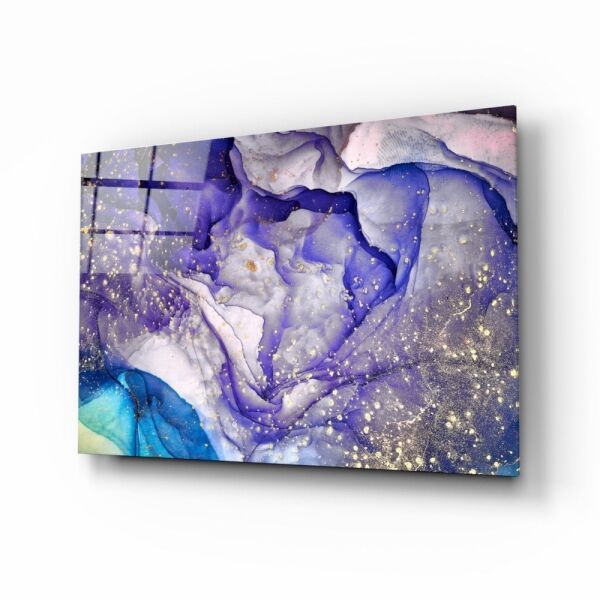 Renkli Duman Cam Tablo