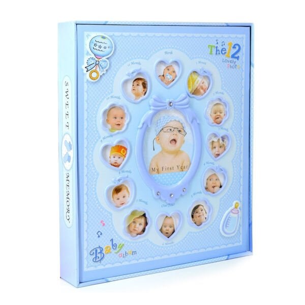Bebek Fotoğraf Albümü Mavi 240’lık