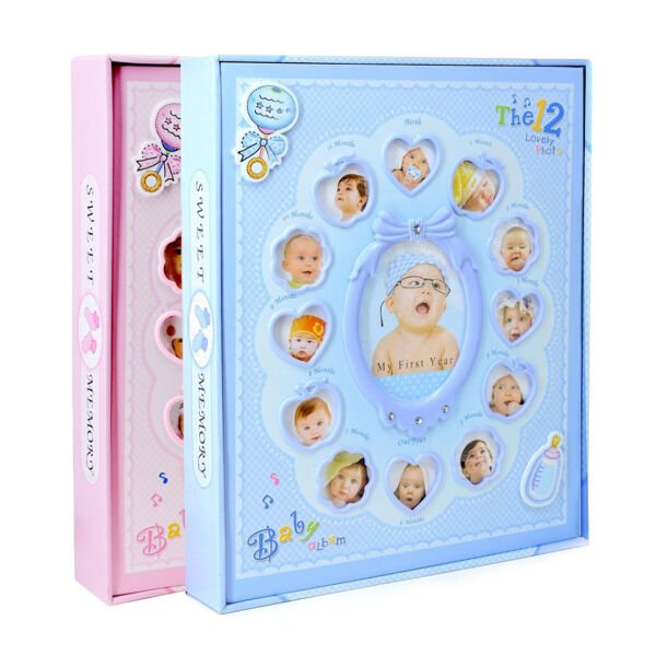 Bebek Fotoğraf Albümü Mavi 240’lık