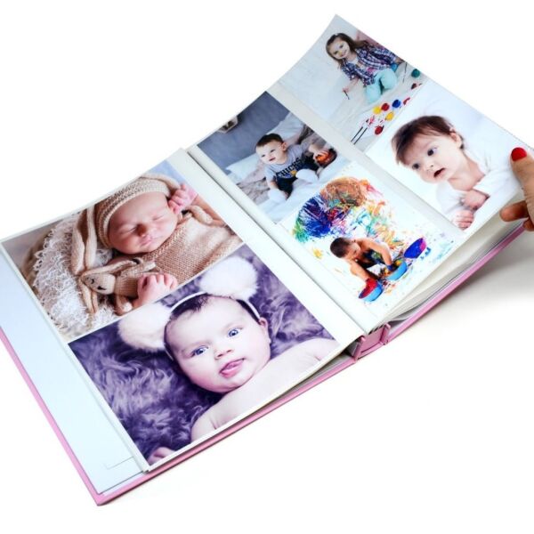 Bebek Fotoğraf Albümü Pembe 240’lık