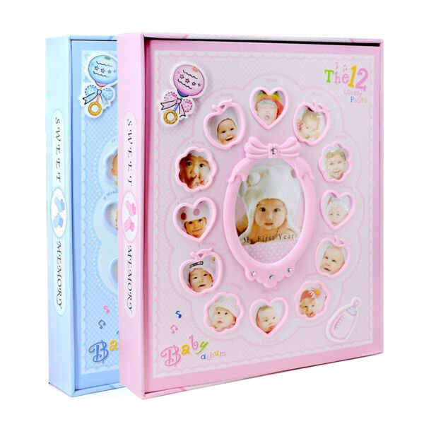 Bebek Fotoğraf Albümü Pembe 240’lık