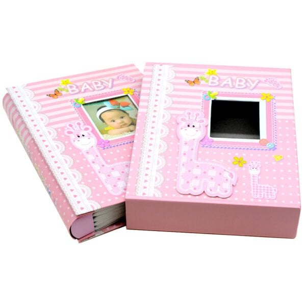 Bebek Fotoğraf Albümü Pembe 200’lük 10x15 cm