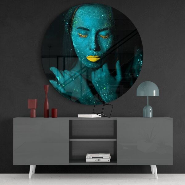 Kadın Cam Tablo No:1091