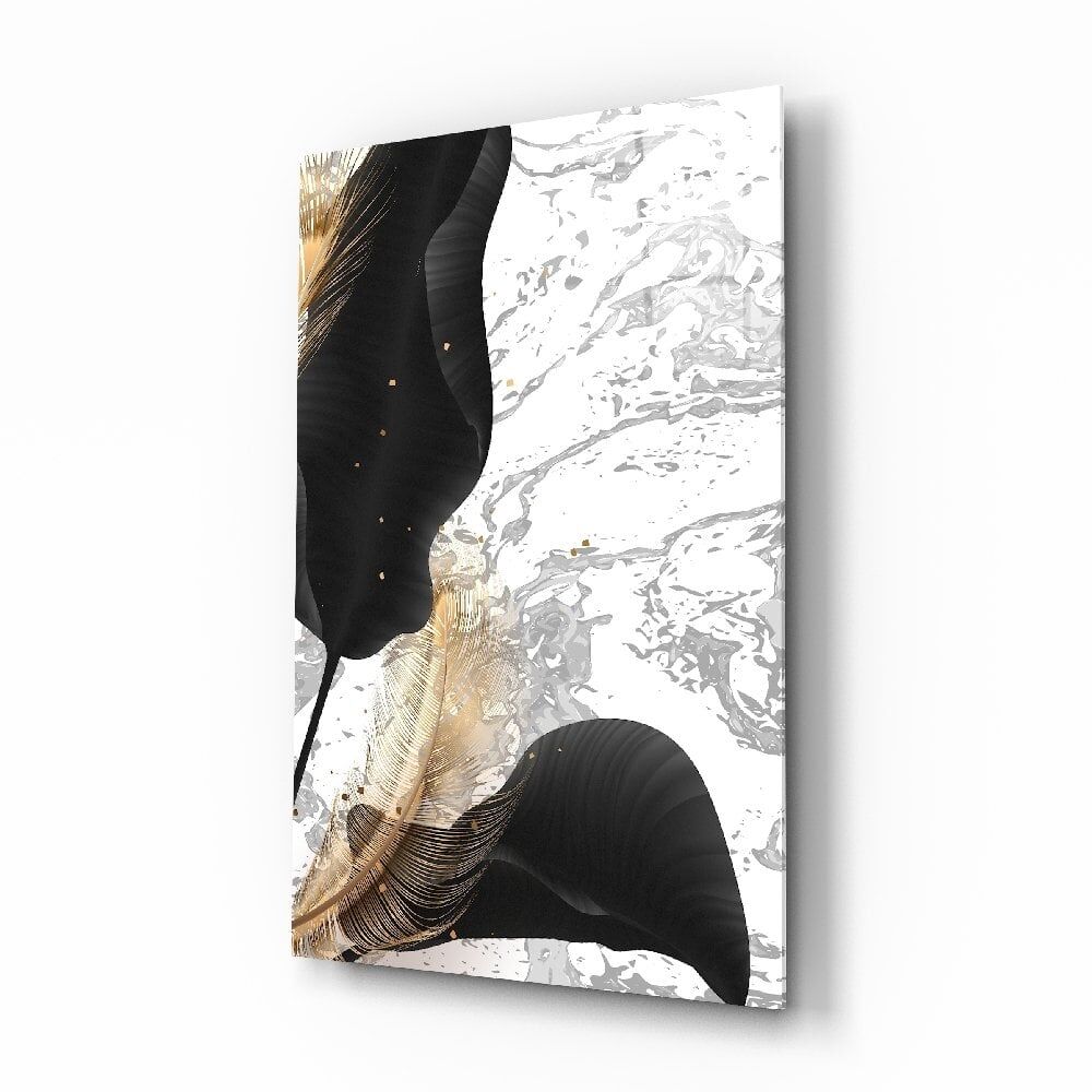 Yapraklar Cam Tablo No:2008