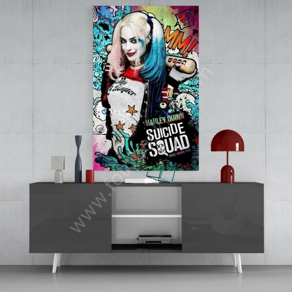 Harley Quinn Cam Tablo No:6068