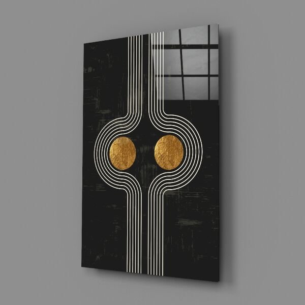 İki Nokta Cam Tablo