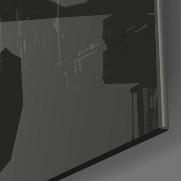 İki Nokta Cam Tablo