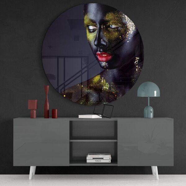 Kadın Cam Tablo No:1098