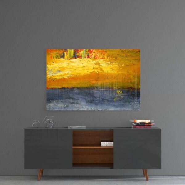 Soyut Cam Tablo No:4091