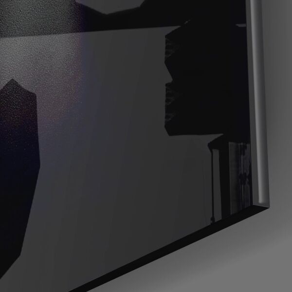 Gümüş Kadın Cam Tablo