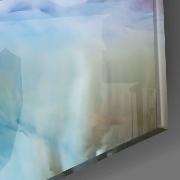 Rüyamdaki Bulutlar Cam Tablo