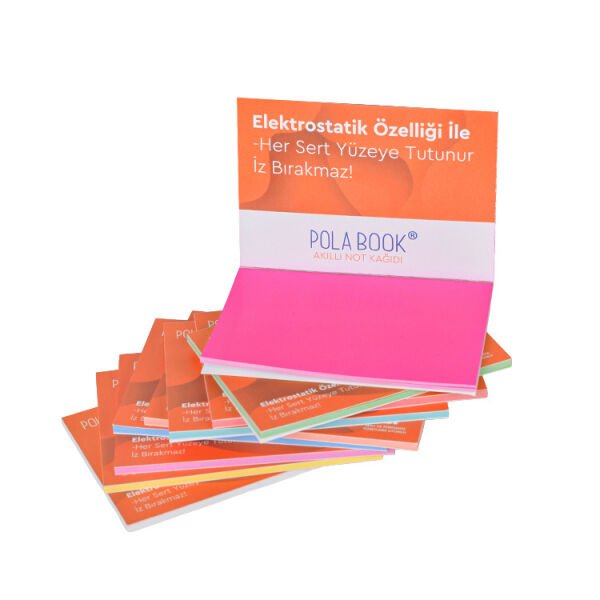 Elektrostatik Akıllı Not Kağıtları - 50 Sayfa