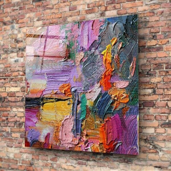 Soyut Cam Tablo No:1075