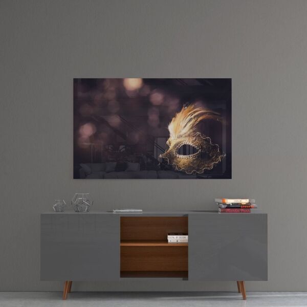 Balo Maskesi Cam Tablo No:1067