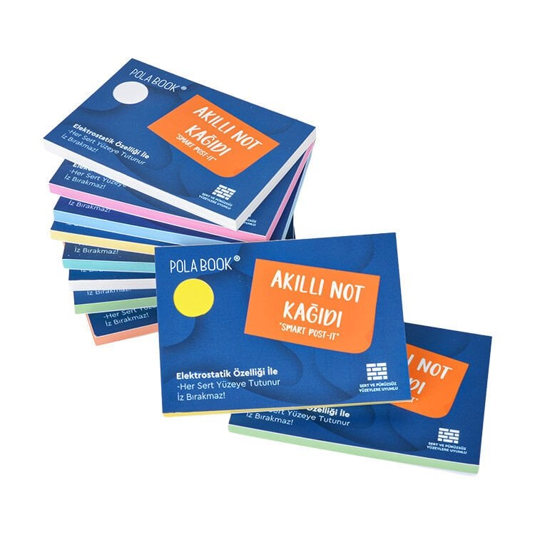 Elektrostatik Akıllı Not Kağıtları - 100 Sayfa