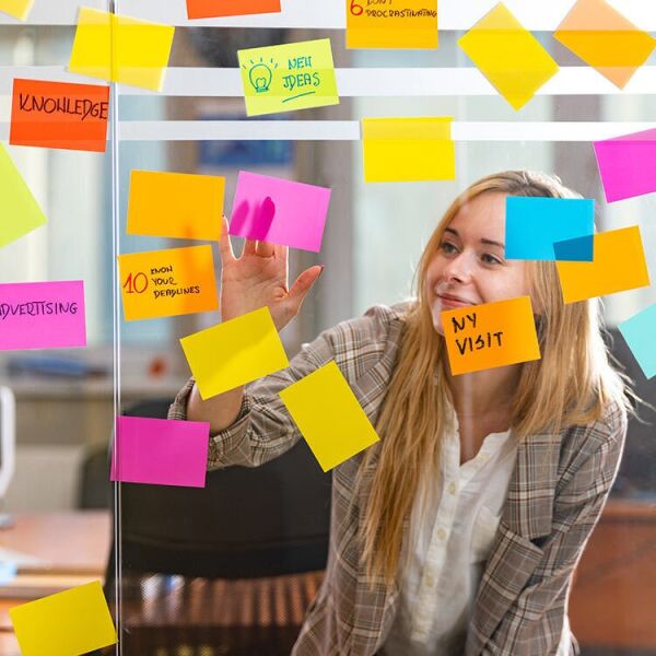 Elektrostatik Akıllı Not Kağıtları - 100 Sayfa