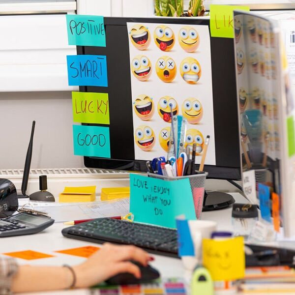 Elektrostatik Akıllı Not Kağıtları - 100 Sayfa