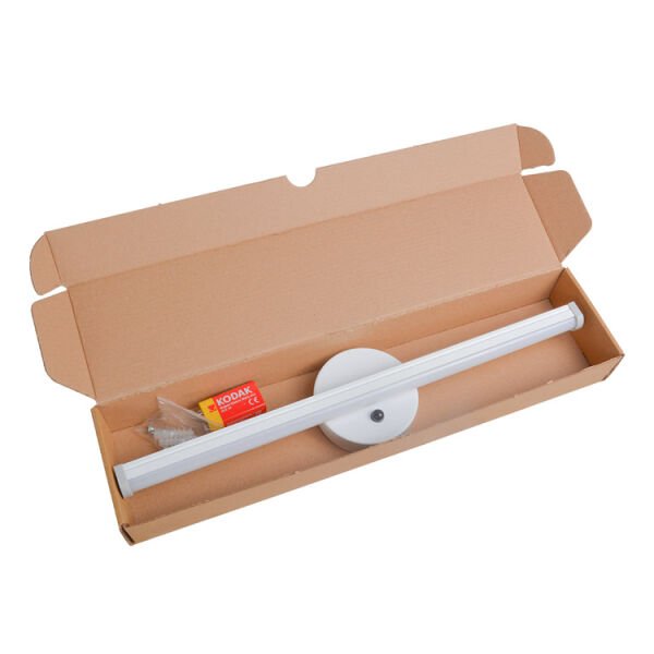 Sensörlü Yapışkanlı Kablosuz Günışığı Led Aplik Beyaz