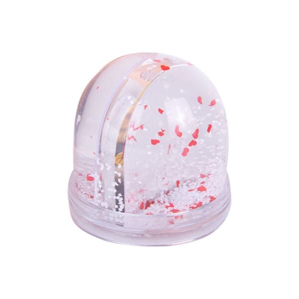 2 Fotoğraflı Kar Küresi 9x11 cm