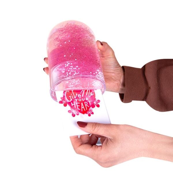 2 Fotoğraflı Büyük Kar Küresi 10x15 cm