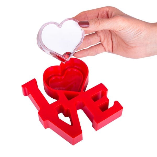 Love Fotoğraflı Kar Küresi 10x12 cm