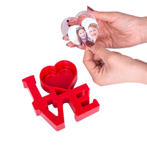 Love Fotoğraflı Kar Küresi 10x12 cm