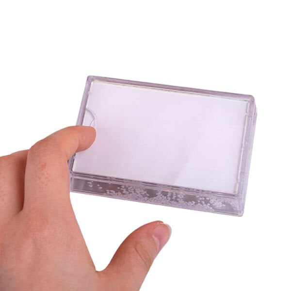 Dikdörtgen Fotoğraflı Kar Küresi 6x9 cm