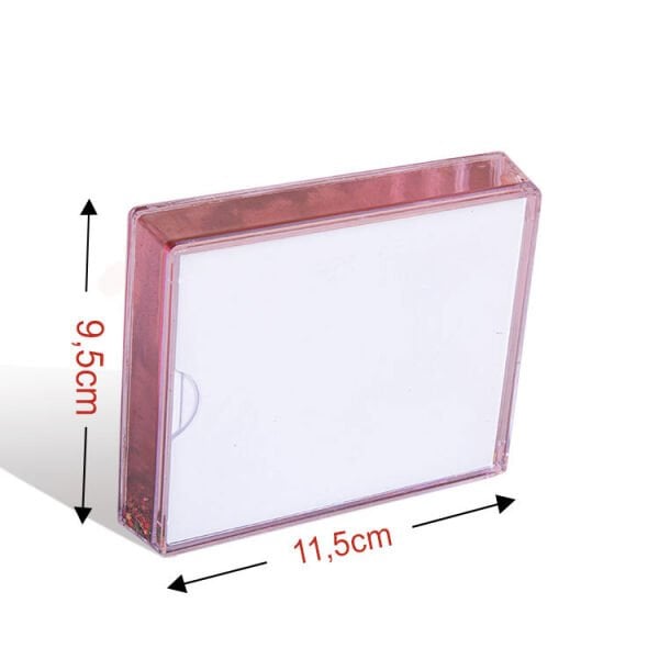 Dikdörtgen Fotoğraflı Kar Küresi 9x11 cm