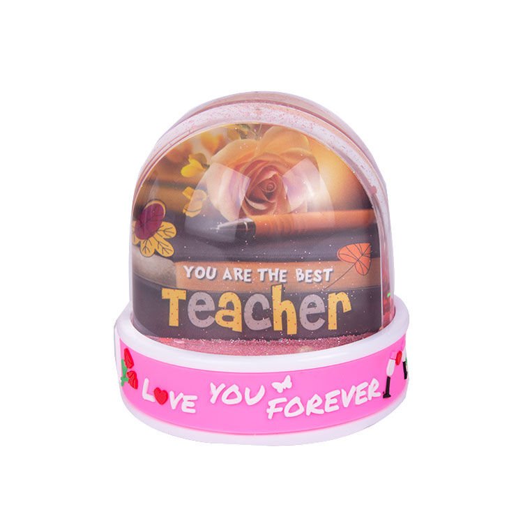 Love You Forever Fotoğraflı Kar Küresi 9x11 cm