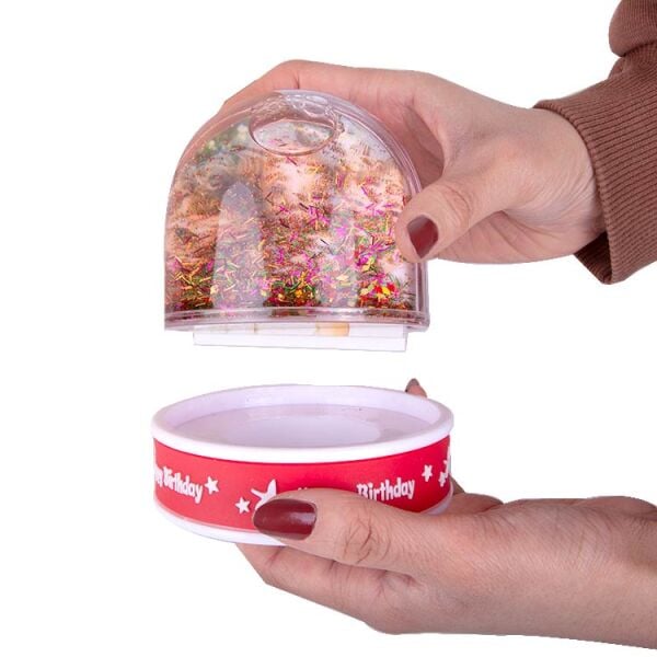 Doğum Günü Fotoğraflı Kar Küresi 9x11 cm