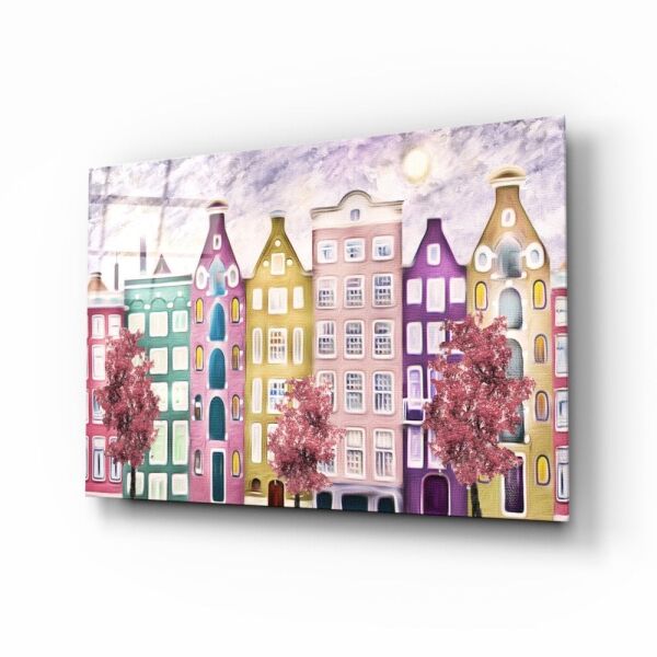 Masal Şehri Cam Tablo